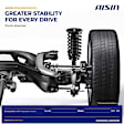 SAKHY-00967 Front, Driver and Passenger Side Shock Absorber