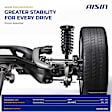 SAKMB-01332 Front, Driver and Passenger Side Shock Absorber, RWD
