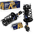 SAKT-01211 Front, Driver and Passenger Side Shock Absorber, Sedan