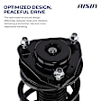 SAKT-01254 Front, Driver and Passenger Side Shock Absorber, Sport Utility
