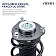 SAKVG-00066 Front, Driver and Passenger Side Shock Absorber