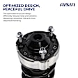 SAKVG-01609 Front, Driver and Passenger Side Shock Absorber, Sport Utility
