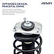 SAKVL-02023 Front, Driver and Passenger Side Shock Absorber, Wagon