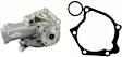 WPM-057 Water Pump, 2.4L, 4Cyl