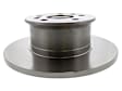 211-615-301 B Front, Driver or Passenger Side Brake Disc, Plain Surface