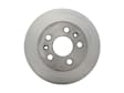 211-615-301 B Front, Driver or Passenger Side Brake Disc, Plain Surface