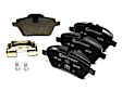 2007 Mini Cooper - Front ECE-R90 Euro OE Brake Pad Set, Convertible, 1.6L 4Cyl,  With John Cooper Works Kit (S3ALA)., Original Series