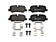2012 Land Rover Range Rover Sport - Rear Semi-metallic Brake Pad Set, 5.0L 8Cyl, Original Series