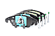 2013 Audi A6 - Front Semi-metallic Brake Pad Set, 2.0L 4Cyl