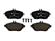2014 Mercedes Benz CLA250 - Front ECE-R90 Euro OE Brake Pad Set, 2.0L 4Cyl, With Or Without Sport Package, Sport Edition, Amg Sport Package, Or Sport Brake Retrofit (Code 950, 951, P84, Or 660), Original Series