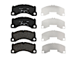 2011 Volkswagen Touareg - Front ECE-R90 Euro OE Brake Pad Set, 3.0L 6Cyl, Original Series