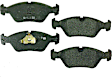 1988 BMW M3 - Front ECE-R90 Euro OE Brake Pad Set, 2.3L 4Cyl, Original Series