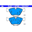 607089 Front Original Series ECE-R90 Euro OE Brake Pad Set