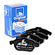 2005 Saab 9-3 - Front ECE-R90 Euro OE Brake Pad Set, 2.0L 4Cyl, With 285 (mm) or 302 (mm) Diameter Brake Rotor, Original Series
