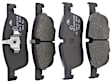 607341 Front Original Series Semi-metallic Brake Pad Set