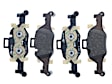 607345 Front Original Series Semi-metallic Brake Pad Set