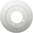 SP10229 Rear, Driver or Passenger Side Brake Disc, Plain Surface, Solid, 4 Lugs, 10.24 in.