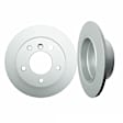SP10287 Rear, Driver or Passenger Side Brake Disc, Plain Surface, Solid, 5 Lugs, 11.02 in., 2.5L, 6Cyl