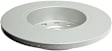SP12158 Rear Brake Disc, Plain Surface, Solid, 5 Lugs, 10.08 in.