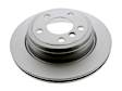 SP20240 Rear, Driver or Passenger Side Brake Disc, Plain Surface, Vented, 5 Lugs, 11.81 in., 2.0L, 4Cyl