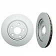 SP20708 Rear, Driver or Passenger Side Brake Disc, Plain Surface, Vented, 4 Lugs, 288 mm