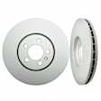 SP25108 Front, Driver or Passenger Side Brake Disc, Plain Surface, Vented, 5 Lugs, 288 mm