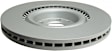 SP30119 Front, Driver or Passenger Side Brake Disc, Plain Surface, Vented, 5 Lugs, 13.58 in., 4.2L, 8Cyl