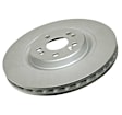 SP32114 Front, Driver or Passenger Side Brake Disc, Plain Surface, Vented, 5 Lugs, 13.58 in.