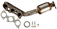101339 Front, Driver Side Catalytic Converter, 4.0L, 6Cyl, Federal EPA Standard, 46-State Legal (Cannot ship to CA, CO, NY or ME), Direct Fit