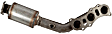 101340 Front, Passenger Side Catalytic Converter, 4.0L, 6Cyl, Federal EPA Standard, 46-State Legal (Cannot ship to CA, CO, NY or ME), Direct Fit