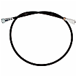 Y-890 Speedometer Cable - Plastic, Direct Fit, Sold individually