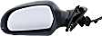 Driver Side Mirror, Power Adjust, Manual Folding, Heated, Paintable, In-housing Signal Light, No Memory, No Puddle Light, No Auto-Dimming, No Blind Spot Feature