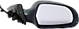 Passenger Side Mirror, Power, Manual Folding, Heated, Paintable, In-housing Signal Light, No Memory, No Puddle Light, No Auto-Dimming, No Blind Spot Feature