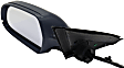 Driver Side Mirror, Power, Manual Folding, Heated, Paintable, In-housing Signal Light, With memory, No Puddle Light, No Auto-Dimming, No Blind Spot Feature