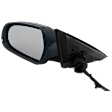 Driver Side Mirror, Power Adjust, Power Folding, Heated, Paintable, In-housing Signal Light, With memory, No Puddle Light, No Auto-Dimming, No Blind Spot Feature