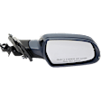 Passenger Side Mirror, Power, Power Folding, Heated, Paintable, In-housing Signal Light, With memory, No Puddle Light, No Auto-Dimming, With Blind Spot Light in Housing