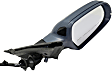 Passenger Side Mirror, Power, Power Folding, Heated, Paintable, In-housing Signal Light, With memory, No Puddle Light, No Auto-Dimming, With Blind Spot Light in Housing
