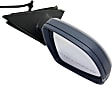 Passenger Side Mirror, Power, Power Folding, Heated, Paintable, In-housing Signal Light, With memory, No Puddle Light, No Auto-Dimming, With Blind Spot Light in Housing