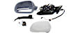 Driver Side Mirror, Power, Power Folding, Heated, Paintable, In-housing Signal Light, With memory, No Puddle Light, No Auto-Dimming, No Blind Spot Feature, Base Model