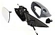Driver Side Mirror, Power Adjust, Manual Folding, Heated, Paintable, In-housing Signal Light, No Memory, No Puddle Light, No Auto-Dimming, No Blind Spot Feature