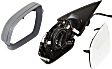 Driver Side Mirror, Power Adjust, Manual Folding, Heated, Paintable, In-housing Signal Light, No Memory, No Puddle Light, No Auto-Dimming, No Blind Spot Feature