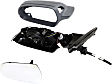 Driver Side Mirror, Power Adjust, Manual Folding, Heated, Paintable, In-housing Signal Light, No Memory, No Puddle Light, No Auto-Dimming, No Blind Spot Feature