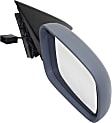 Passenger Side Mirror, Power, Manual Folding, Heated, Paintable, No Signal Light, No Memory, No Puddle Light, No Auto-Dimming, No Blind Spot Feature