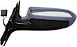 Passenger Side Mirror, Power, Manual Folding, Heated, Paintable, No Signal Light, No Memory, No Puddle Light, No Auto-Dimming, No Blind Spot Feature