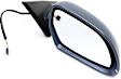 Coupe Passenger Side Mirror, Power Adjust, Heated, Manual Folding, Paintable, In-housing Signal Light, No Memory, No Puddle Light, No Auto-Dimming, No Blind Spot Feature