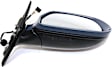 Coupe Passenger Side Mirror, Power Adjust, Heated, Manual Folding, Paintable, In-housing Signal Light, No Memory, No Puddle Light, No Auto-Dimming, No Blind Spot Feature