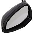 Driver Side Mirror, Power Adjust, Heated, Manual Folding, Paintable, In-housing Signal Light, No Memory, No Puddle Light, No Auto-Dimming, With Blind Spot Light in Housing