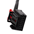Driver Side Mirror, Power Adjust, Heated, Manual Folding, Paintable, In-housing Signal Light, No Memory, No Puddle Light, No Auto-Dimming, With Blind Spot Light in Housing