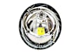 0-301-800-103 Headlight Assembly H-4 (European with Black Rim) - Replaces OE Number 911-631-113-02