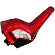 31395928 Driver Side Tail Light, Clear & Red Lens, OE Replacement Series